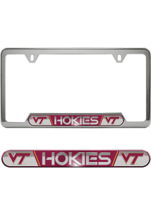 Virginia Tech Hokies Embossed License Plate Frame - Red