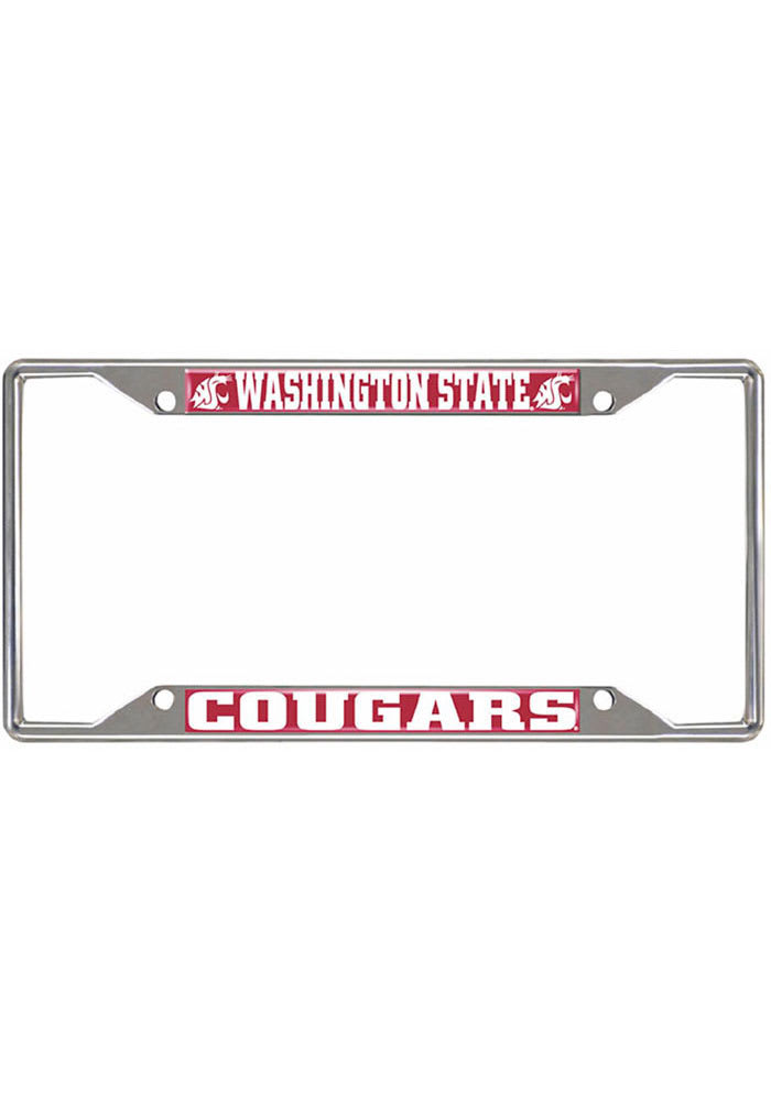 Washington State Cougars Logo License Frame