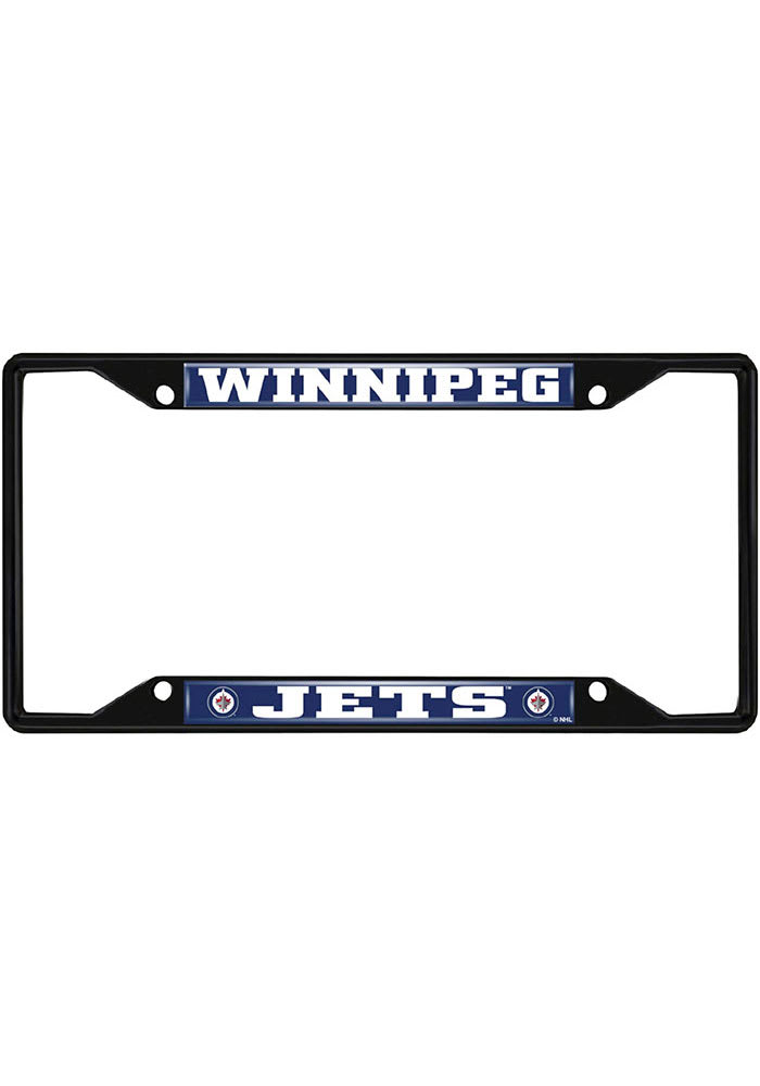 Winnipeg Jets Logo License Frame
