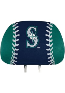 Sports Licensing Solutions Seattle Mariners Printed Auto Head Rest Cover - Blue