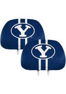 Sports Licensing Solutions BYU Cougars Printed Auto Head Rest Cover - Blue