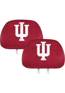 Sports Licensing Solutions Indiana Hoosiers Printed Auto Head Rest Cover - Crimson