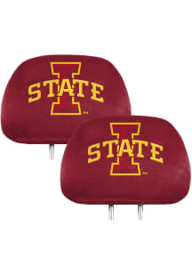 Sports Licensing Solutions Iowa State Cyclones Printed Auto Head Rest Cover - Red