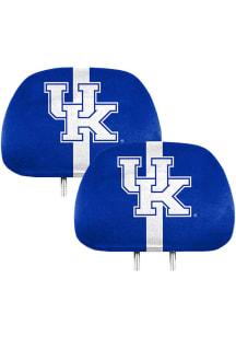 Sports Licensing Solutions Kentucky Wildcats Printed Auto Head Rest Cover - Blue