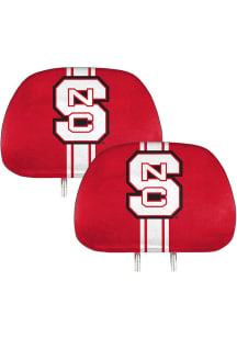 Sports Licensing Solutions NC State Wolfpack Printed Auto Head Rest Cover - Red
