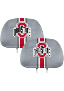 Sports Licensing Solutions Ohio State Buckeyes Printed Auto Head Rest Cover - Red