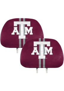Sports Licensing Solutions Texas A&amp;M Aggies Printed Auto Head Rest Cover - Red
