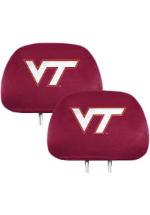 Sports Licensing Solutions Virginia Tech Hokies Printed Auto Head Rest Cover - Red