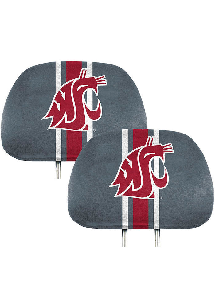 Sports Licensing Solutions Washington State Cougars Printed Auto Head Rest Cover - Red