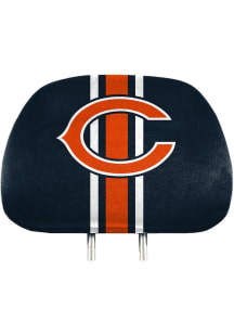 Sports Licensing Solutions Chicago Bears Printed Auto Head Rest Cover - Blue