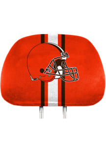 Sports Licensing Solutions Cleveland Browns Printed Auto Head Rest Cover - Orange