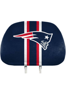Sports Licensing Solutions New England Patriots Printed Auto Head Rest Cover - Blue