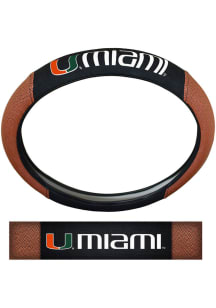 Miami Hurricanes Sports Grip Auto Steering Wheel Cover