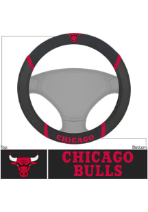 Chicago Bulls Logo Auto Steering Wheel Cover