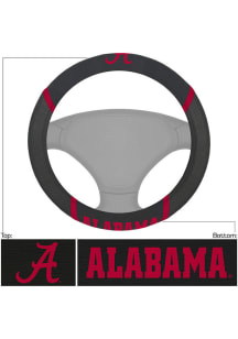 Alabama Crimson Tide Logo Auto Steering Wheel Cover