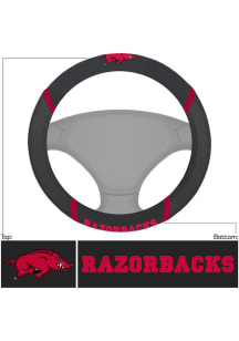 Arkansas Razorbacks Logo Auto Steering Wheel Cover