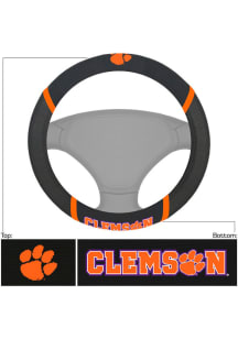 Clemson Tigers Logo Auto Steering Wheel Cover