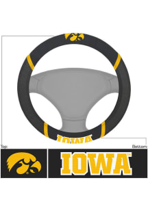 Iowa Hawkeyes Logo Auto Steering Wheel Cover