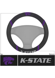 K-State Wildcats Logo Auto Steering Wheel Cover
