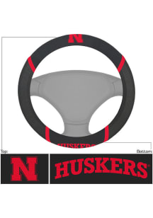 Nebraska Cornhuskers Logo Auto Steering Wheel Cover