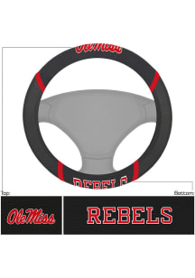 Ole Miss Rebels Logo Auto Steering Wheel Cover