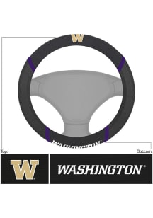 Washington Huskies Logo Auto Steering Wheel Cover