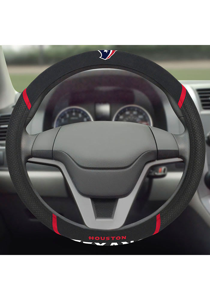 Houston Texans Logo Auto Steering Wheel Cover