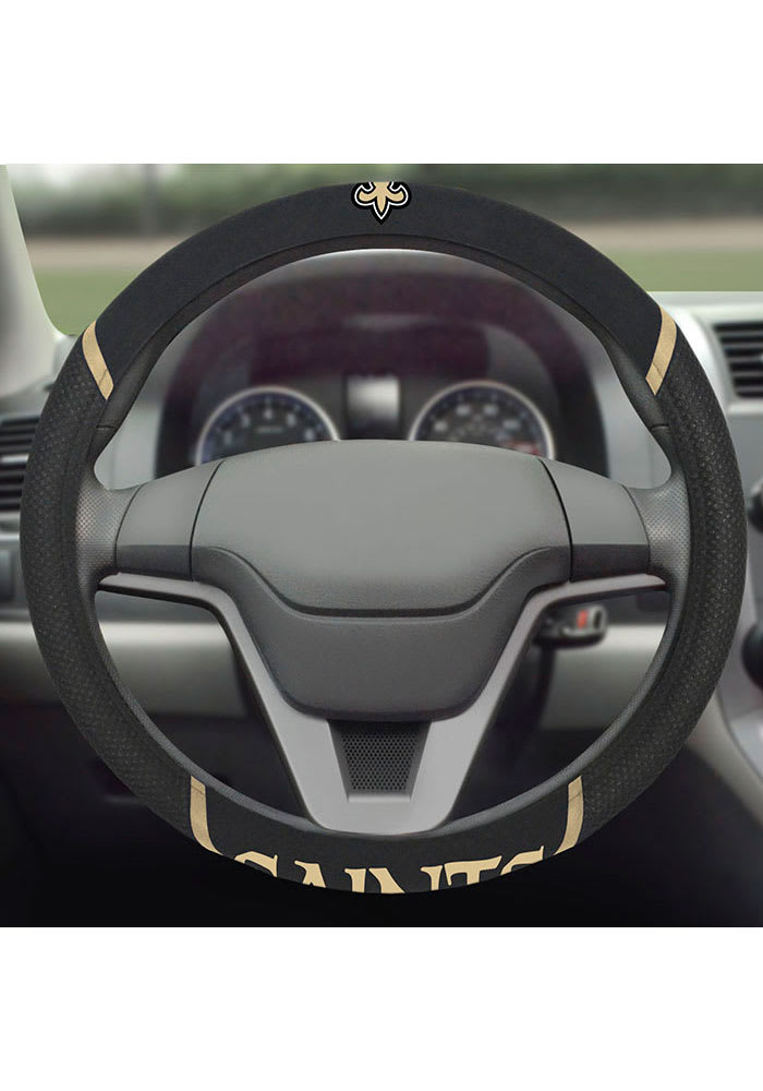 New Orleans Saints Logo Auto Steering Wheel Cover