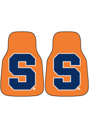Sports Licensing Solutions Syracuse Orange 2-Piece Carpet Car Mat - Orange