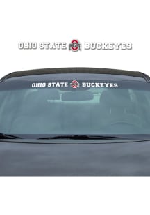 Ohio State Buckeyes White Sports Licensing Solutions Windshield Decal