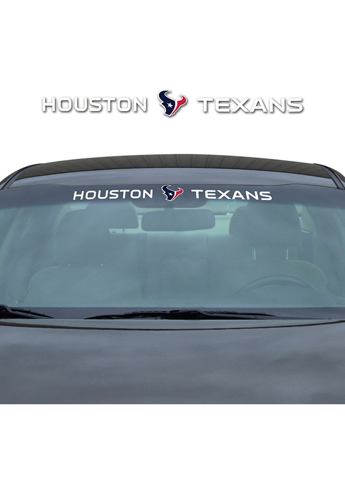 Sports Licensing Solutions Houston Texans Windshield Auto Decal - White