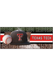 Texas Tech Red Raiders 30x72 Baseball Runner Interior Rug
