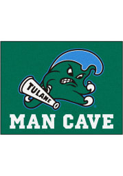 Tulane Green Wave 34x42 Man Cave All Star Interior Rug