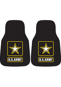 Sports Licensing Solutions Army 2-Piece Carpet Car Mat - Black