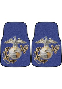 Sports Licensing Solutions Marine Corps 2-Piece Carpet Car Mat - Blue