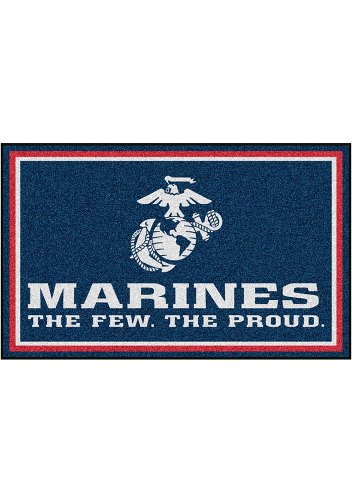 Marine Corps 4x6 Plush Interior Rug
