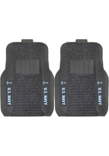 Sports Licensing Solutions Navy 20x27 Deluxe Car Mat - Black