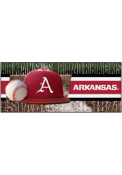 Arkansas Razorbacks 30x72 Baseball Runner Interior Rug