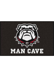 Georgia Bulldogs 19x30 Man Cave Starter Interior Rug