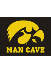 Iowa Hawkeyes 34x42 Man Cave All Star Interior Rug