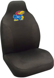 Sports Licensing Solutions Kansas Jayhawks Team Logo Car Seat Cover - Black