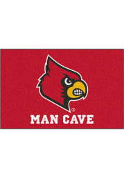 Louisville Cardinals 19x30 Man Cave Starter Interior Rug