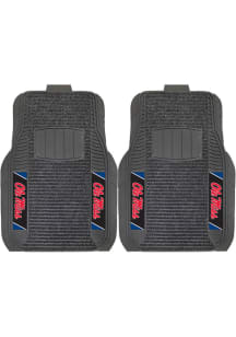 Sports Licensing Solutions Ole Miss Rebels 20x27 Deluxe Car Mat - Black
