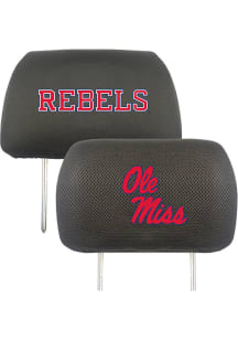 Sports Licensing Solutions Ole Miss Rebels 10x13 Auto Head Rest Cover - Black