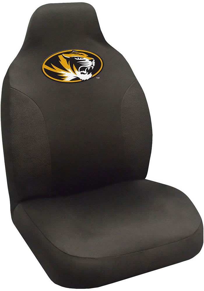 Sports Licensing Solutions Missouri Tigers Team Logo Car Seat Cover - Black