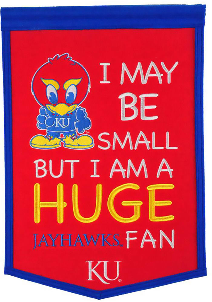 Kansas Jayhawks Lil Fan Banner