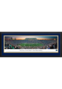 Blakeway Panoramas Notre Dame Fighting Irish Panorama Frame Framed Posters