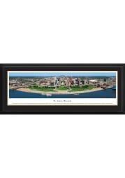 St Louis St Louis Skyline at Night Panoramic Deluxe Framed Posters