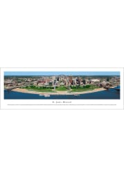 St Louis Skyline at Night Panoramic Unframed Poster