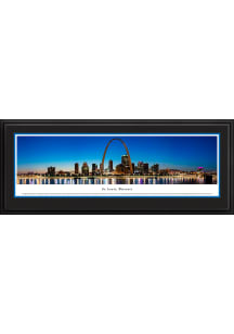 Blakeway Panoramas St Louis St Louis Skyline Panoramic Deluxe Framed Posters